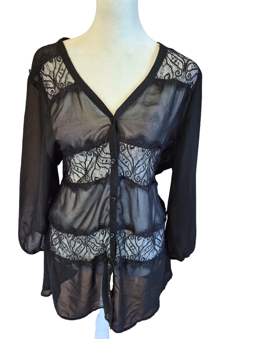 Vanity Black Label Cotton Blend Top
